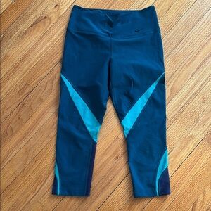 Nike Dri-FIT Teal Leggings